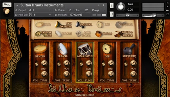 Sonokinetic Sultan Drums v1.1 KONTAKT UPDATE Sonokinetic Sultan Drums v1.1 KONTAKT UPDATE
